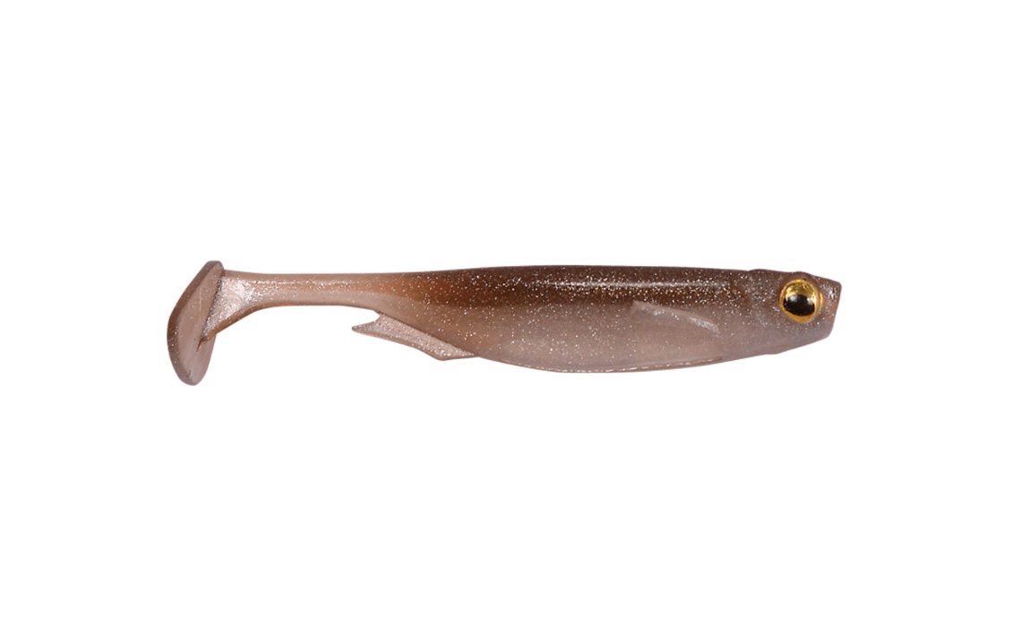 Zoom 5" Swimmer Paddletail Swimbait – 3 Per Pack, Lanier Shad Color (129-404) – Freshwater & Saltwater