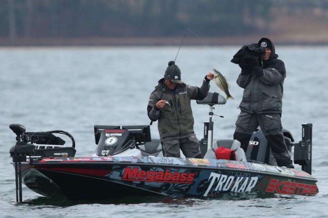 Chris Zaldain Bassmaster Elite Lake Lanier