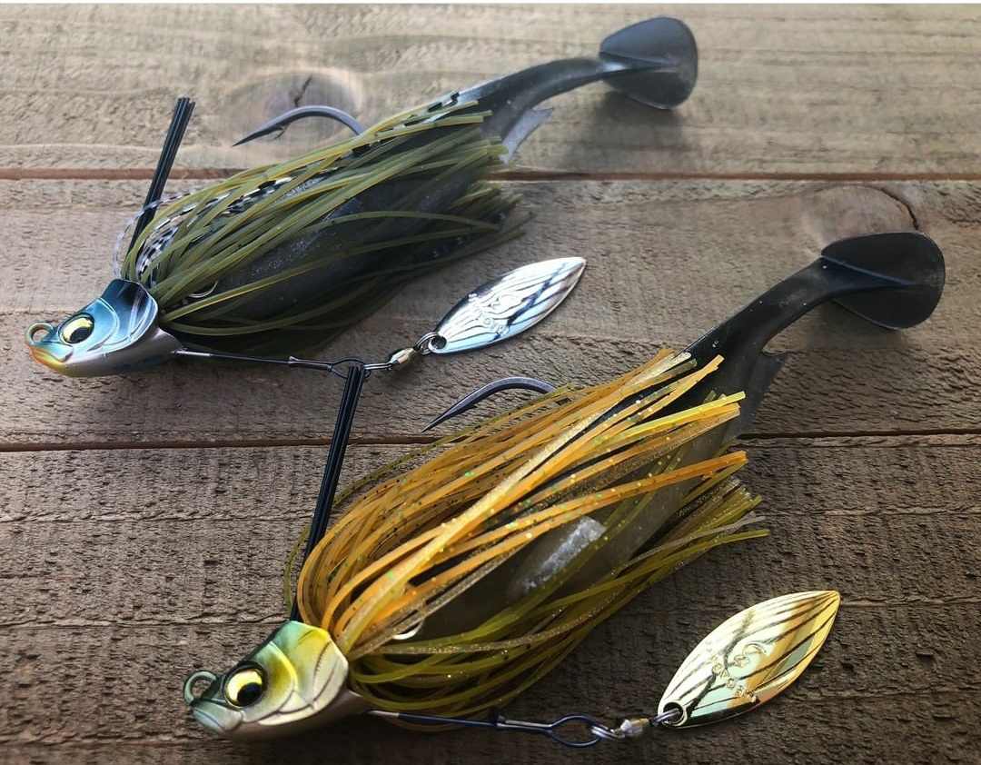 Swim-jigs-for-bass-fishing-lures Swimbait Underspin Swimming