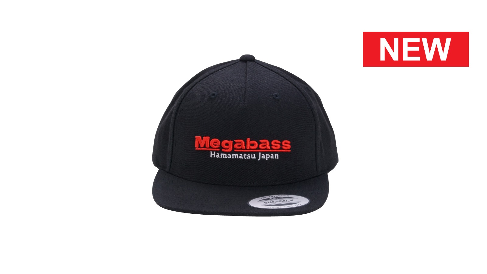 Red Hat Megabass Classic SnapBack Black 2021 Version 