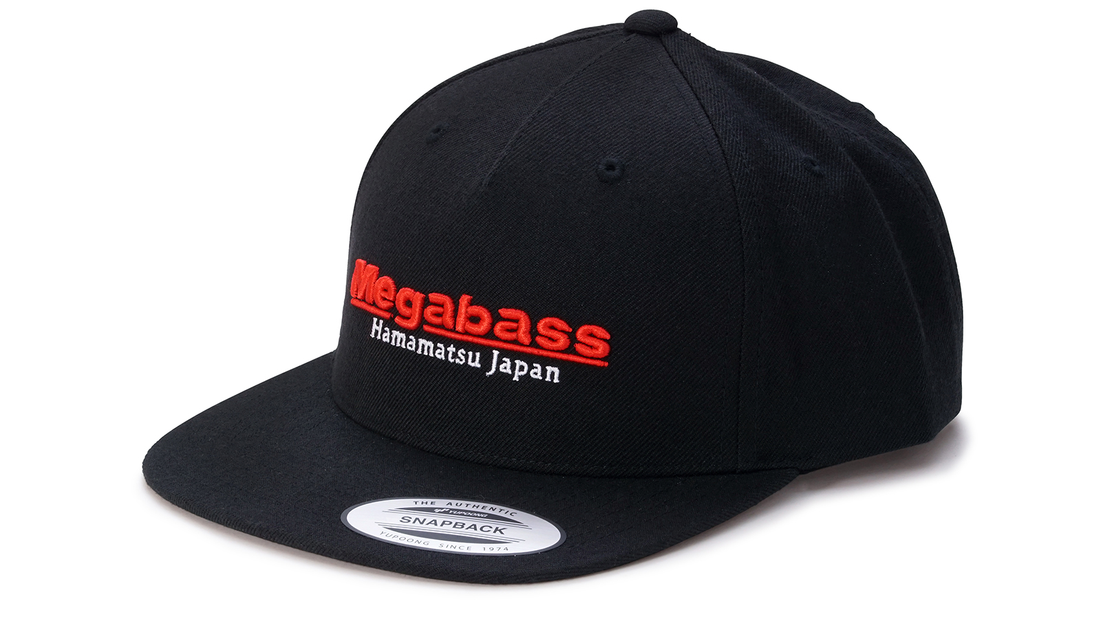 CLASSIC SNAPBACK BLACK/RED - Megabass