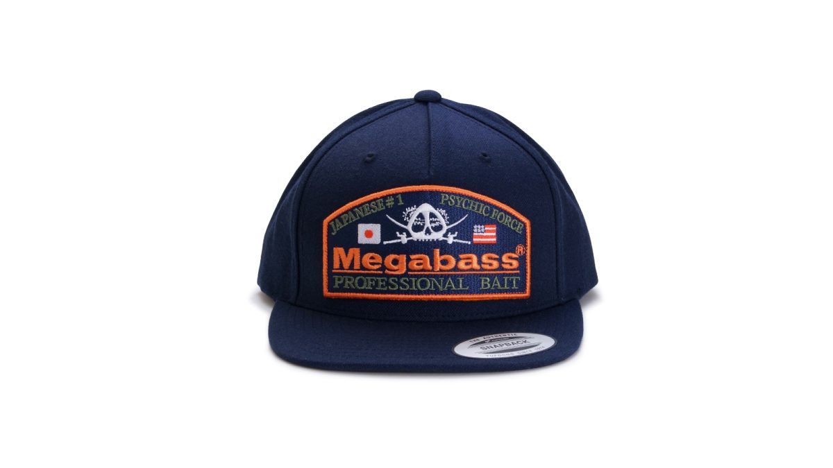 Megabass Psychic Snapback Navy/Navy