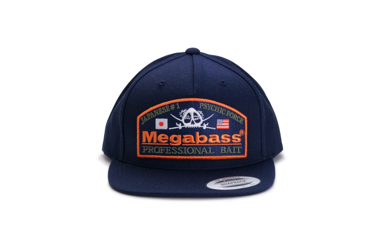 Megabass Psychic Snapback Navy/Navy