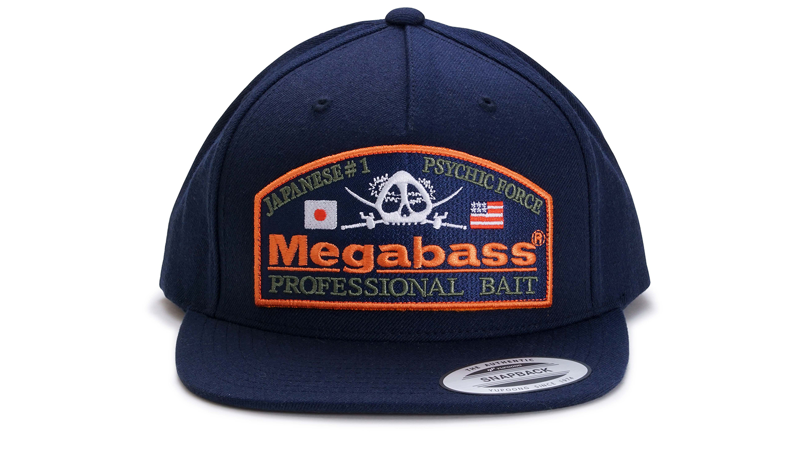 Megabass Psychic Snapback Navy/Navy - Megabass