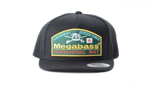 Megabass-Throwback-Snapback-Black