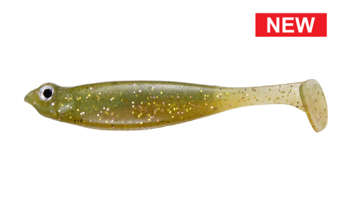 HAZEDONG SHAD 3in Paddletail Swimbait - Finesse bass candy